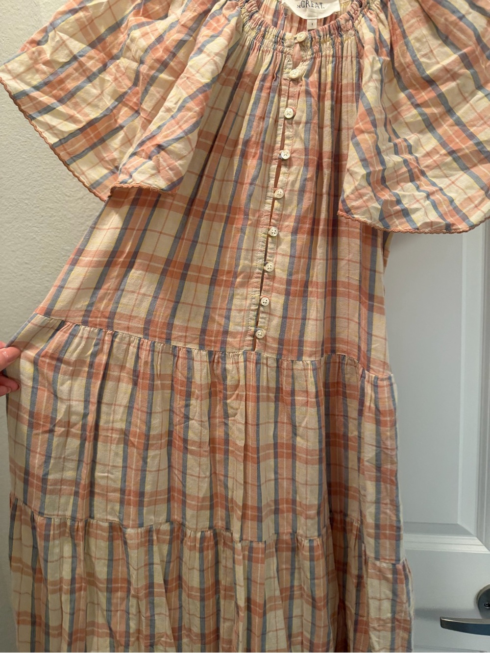 THE GREAT. Iris Midi Dress - Picture 3 of 5